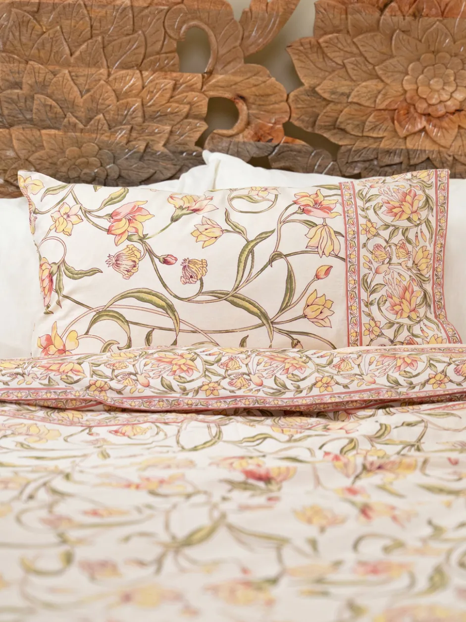 Ajmeer Duvet Pillowcase Set - Ivory