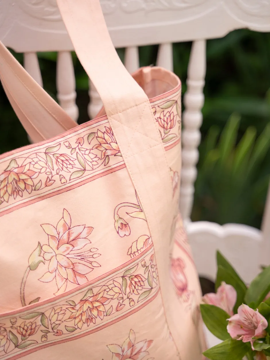 Ajmeer Market Bag - Peach