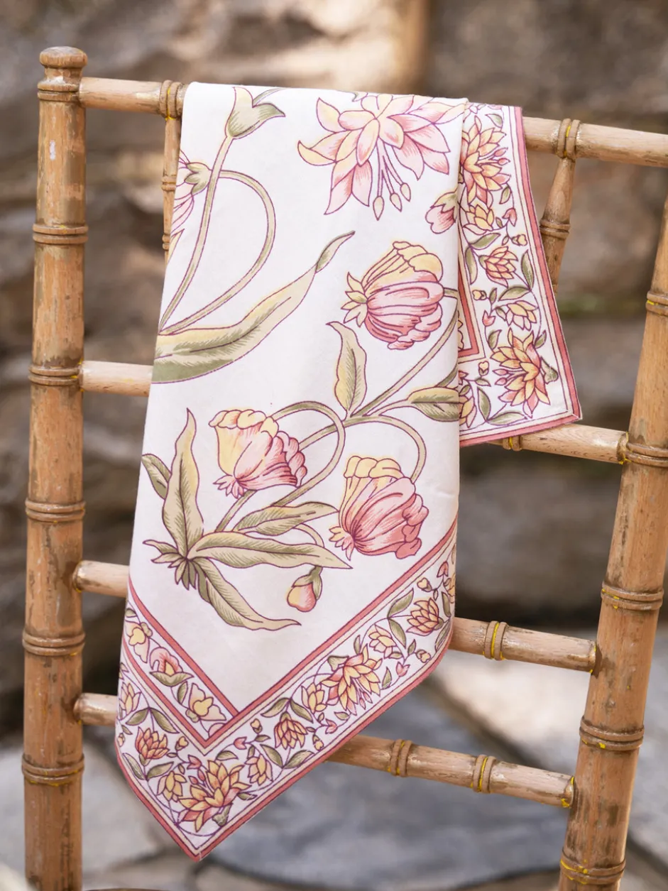 Ajmeer Napkin Set of 4 - Ivory