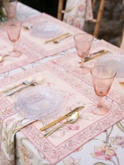 Ajmeer Placemat Set of 4 - Peach