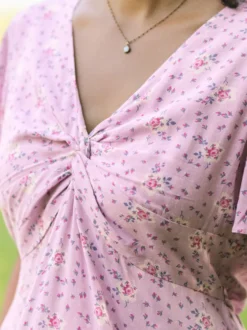 Ambrosia Short Dress - Lavender