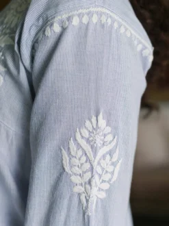 Arcadia Blouse - Blue