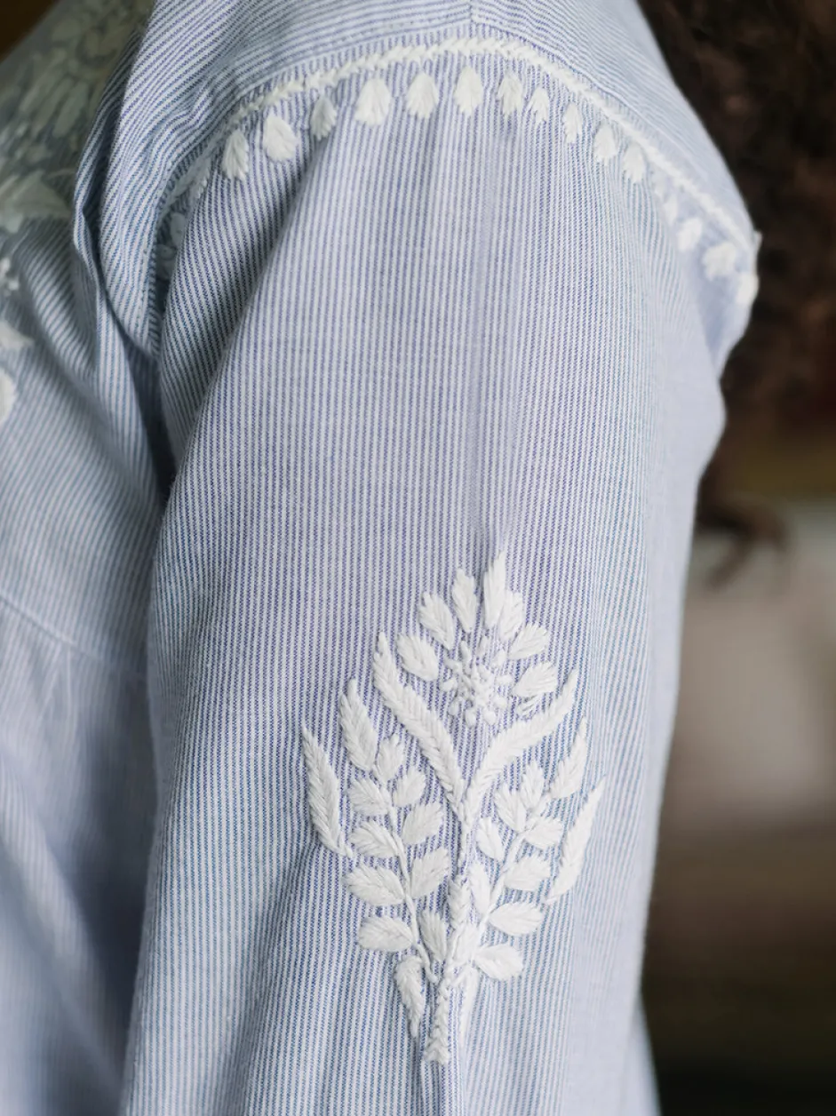 Arcadia Blouse - Blue