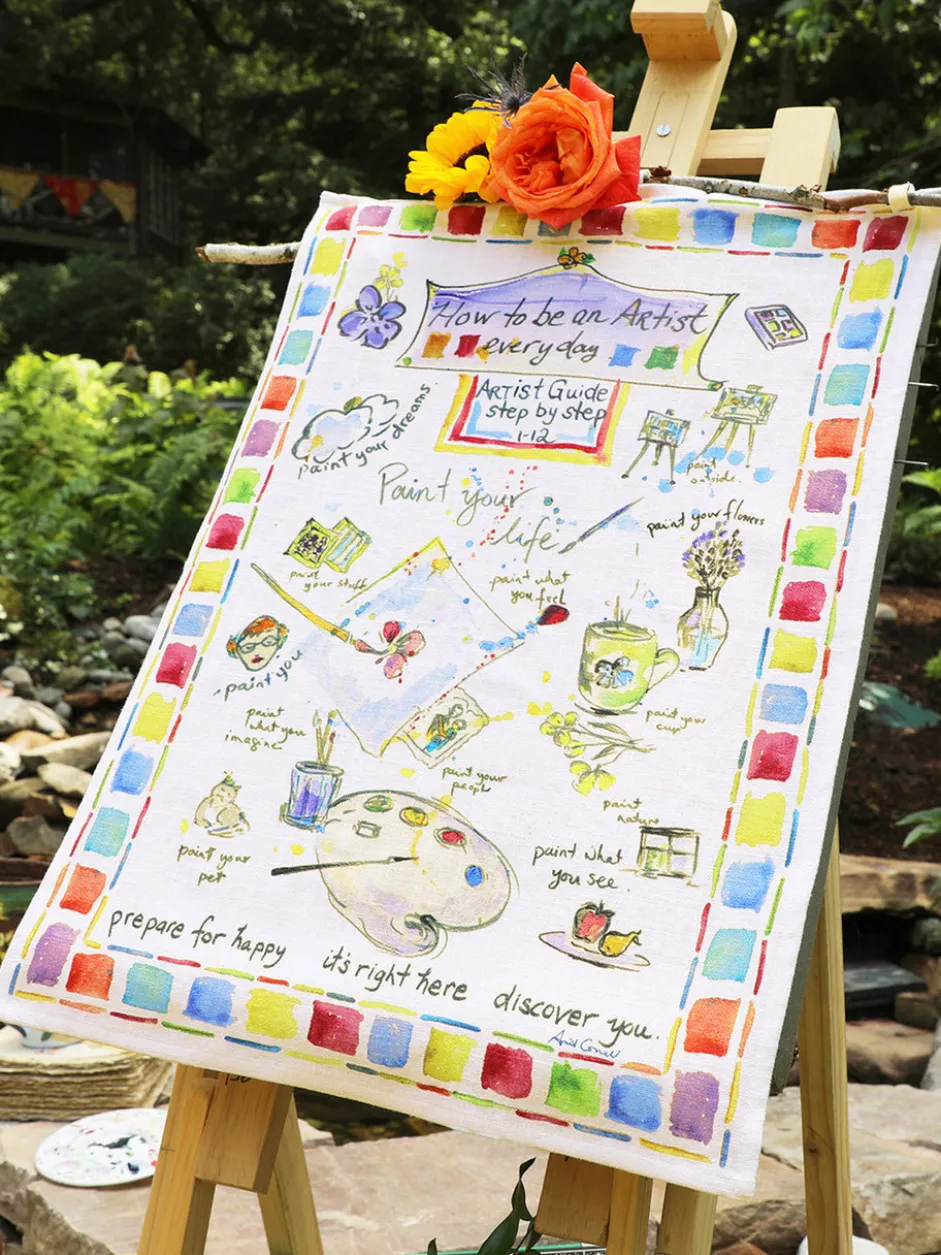 Artist Tea Towel