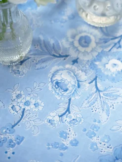 Augustine Round Cloth - Washed Blue