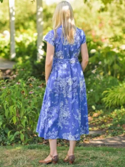 Avonlea Shirtwaist Dress - Blue