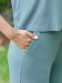 Ballet Jersey Pant - Soft Teal
