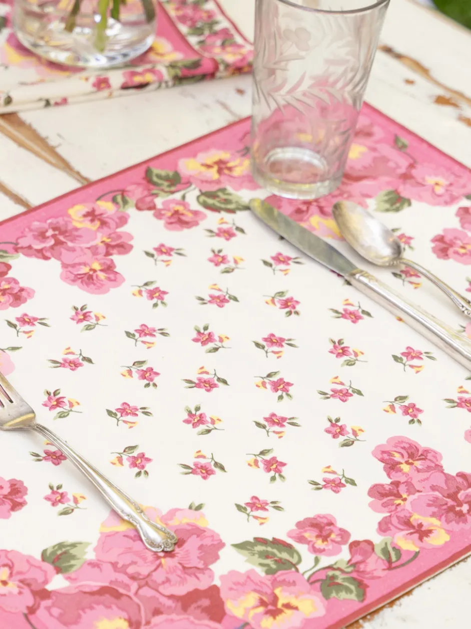 Bengal Placemat Set of 4 - Pink