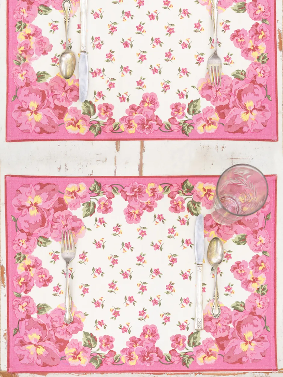 Bengal Placemat Set of 4 - Pink