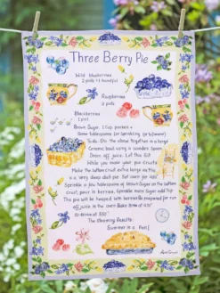Berry Pie Tea Towel