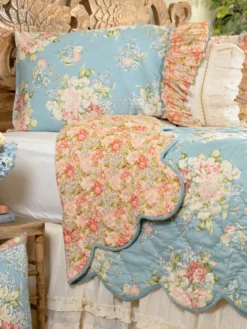 Blanche Quilt - Mist