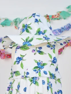 Blueberry Baby Sunhat - Blue White