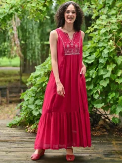 Bollywood Dress - Raspberry