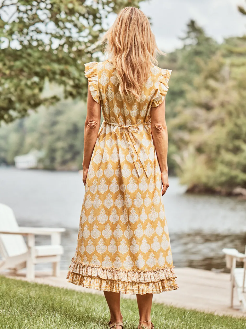 Bonnie Blockprint Dress