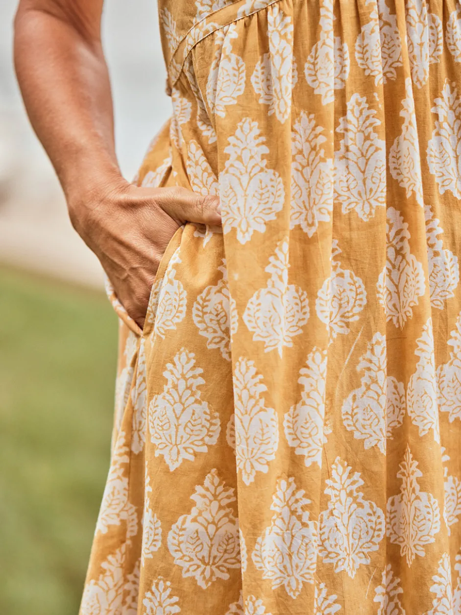 Bonnie Blockprint Dress