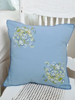 Bouquet Cushion Cover - Blue