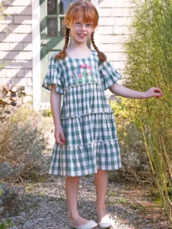 Brianna Check Kids Dress