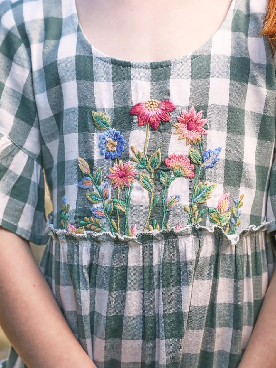 Brianna Check Kids Dress