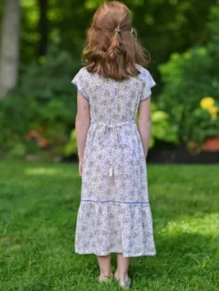 Brighton Kids Dress - White
