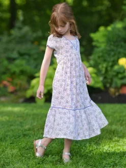Brighton Kids Dress - White