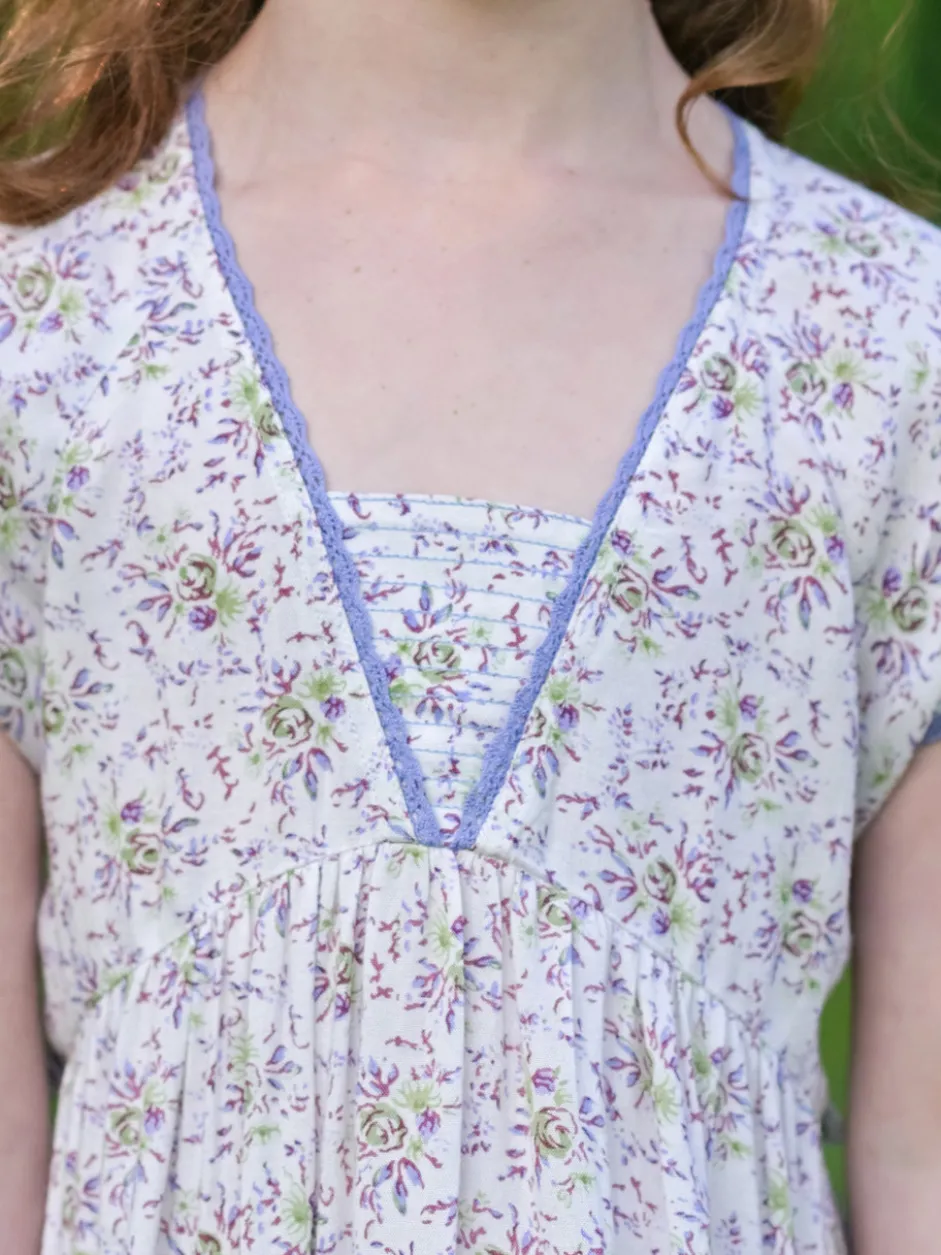 Brighton Kids Dress - White