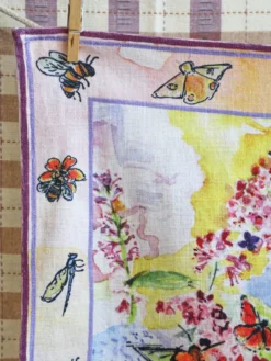 Butterfly Bush Tea Towel - Multi