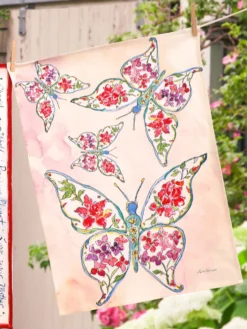 Butterfly Tea Towel