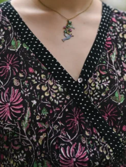 Butterfly Vine Jumpsuit - Black
