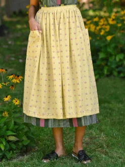 Calais Half Pinny - Gold