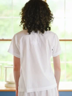 Camellia Blouse - White