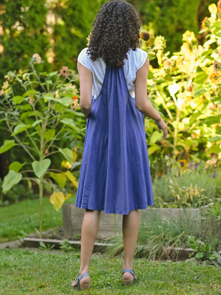 Carmella Pinafore Dress - Periwinkle