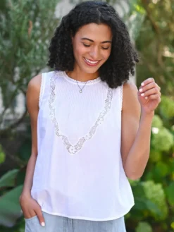 Cathy Camisole - White