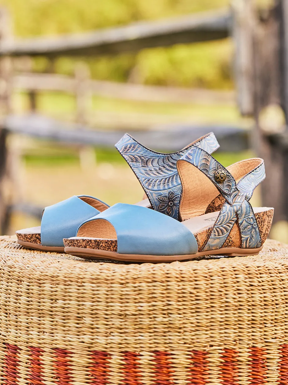 Ceylan Sandal - Blue