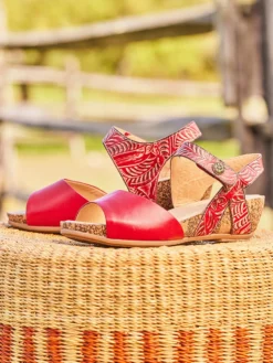 Ceylan Sandal - Red