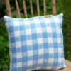 Charm Jacquard Cushion Cover - Blue