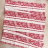 Charm Jacquard Tea Towel Set of 2 - Red