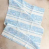 Charm Jacquard Tea Towel Set of 2 - Blue