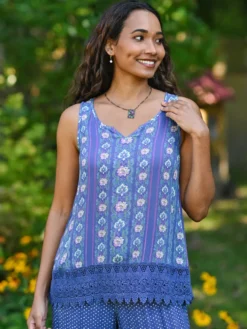 Chianti Camisole - Blue