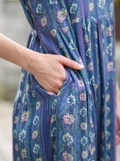 Chianti Dress - Blue