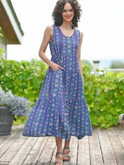 Chianti Dress - Blue