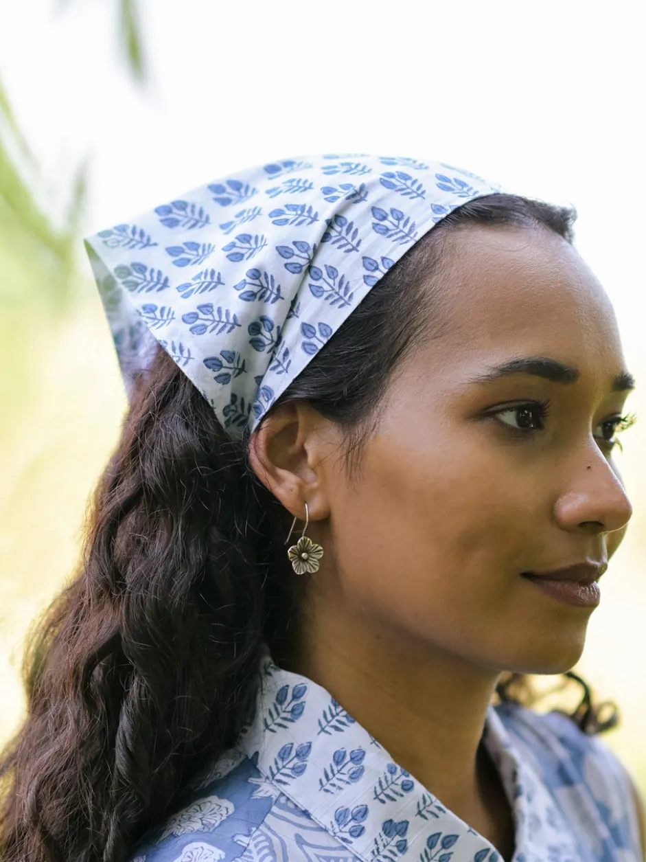 Cloud Sky Kerchief - Blue