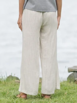 Coastal Stripe Pant - Navy