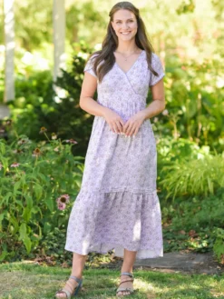 Cornwall Hostess Dress - Periwinkle
