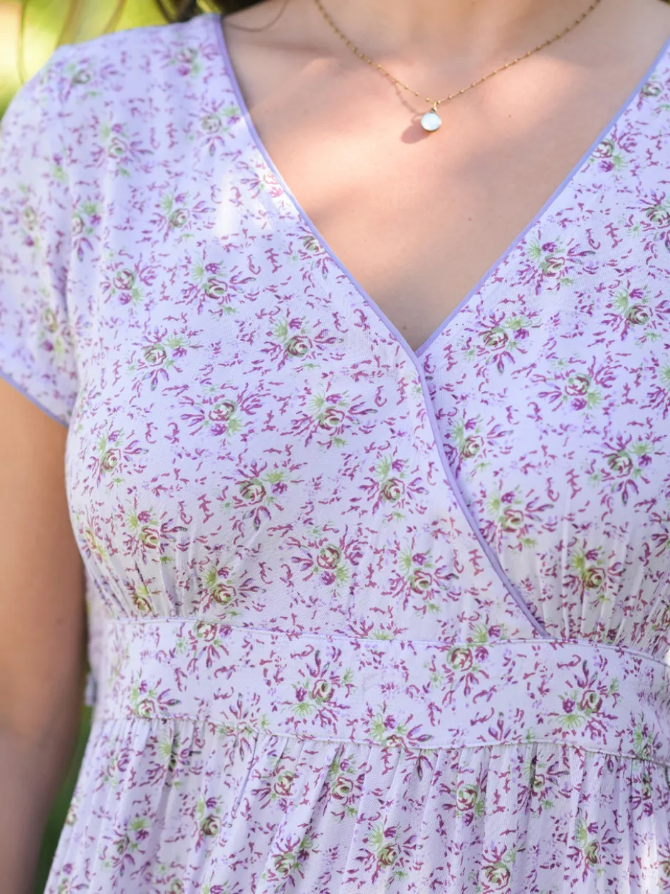 Cornwall Hostess Dress - Periwinkle