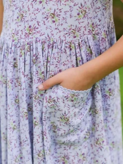 Cornwall Kids Dress - Periwinkle