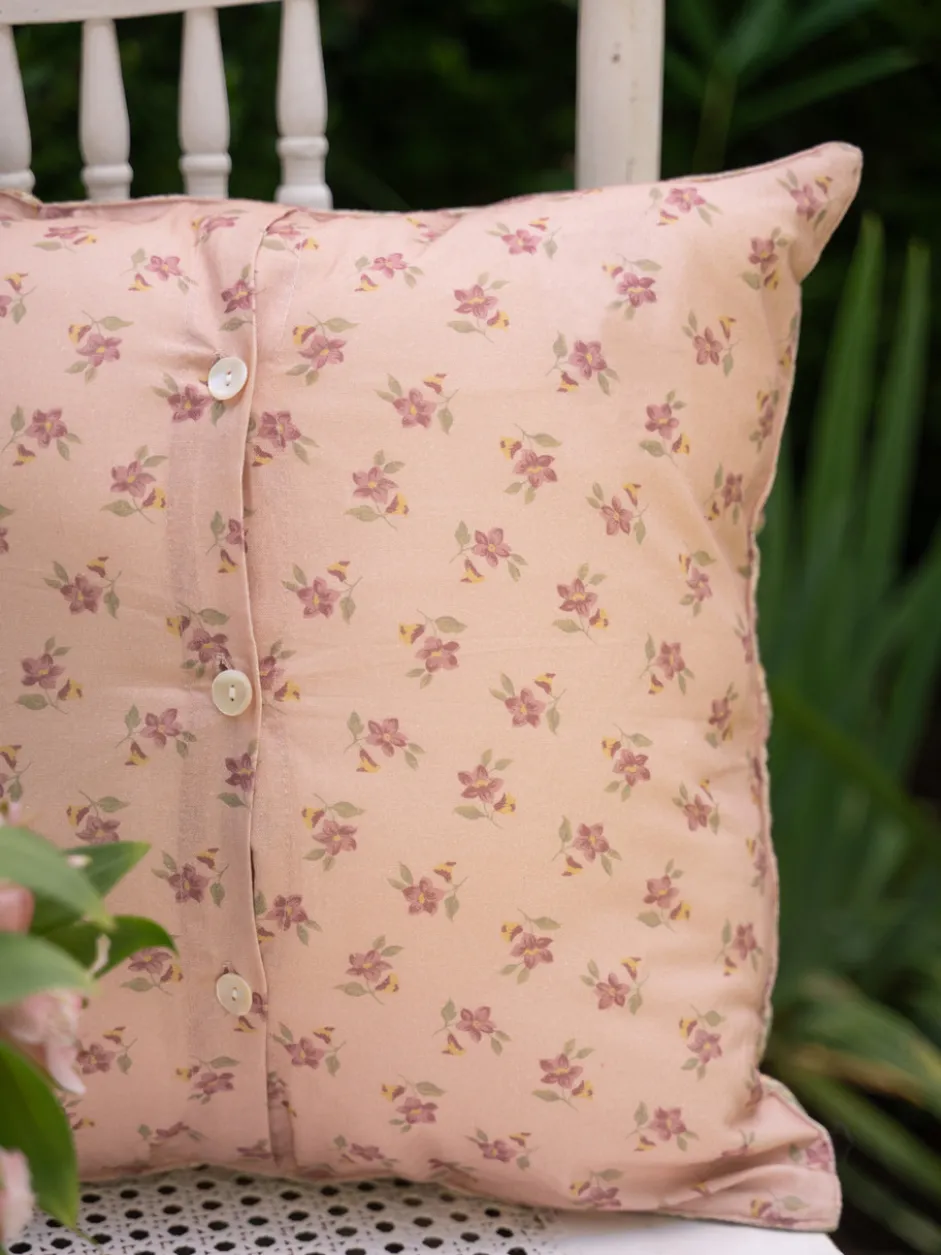 Cottage Patchwork Cushion Cover - Amethyst