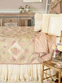 Cottage Patchwork Quilt - Amethyst