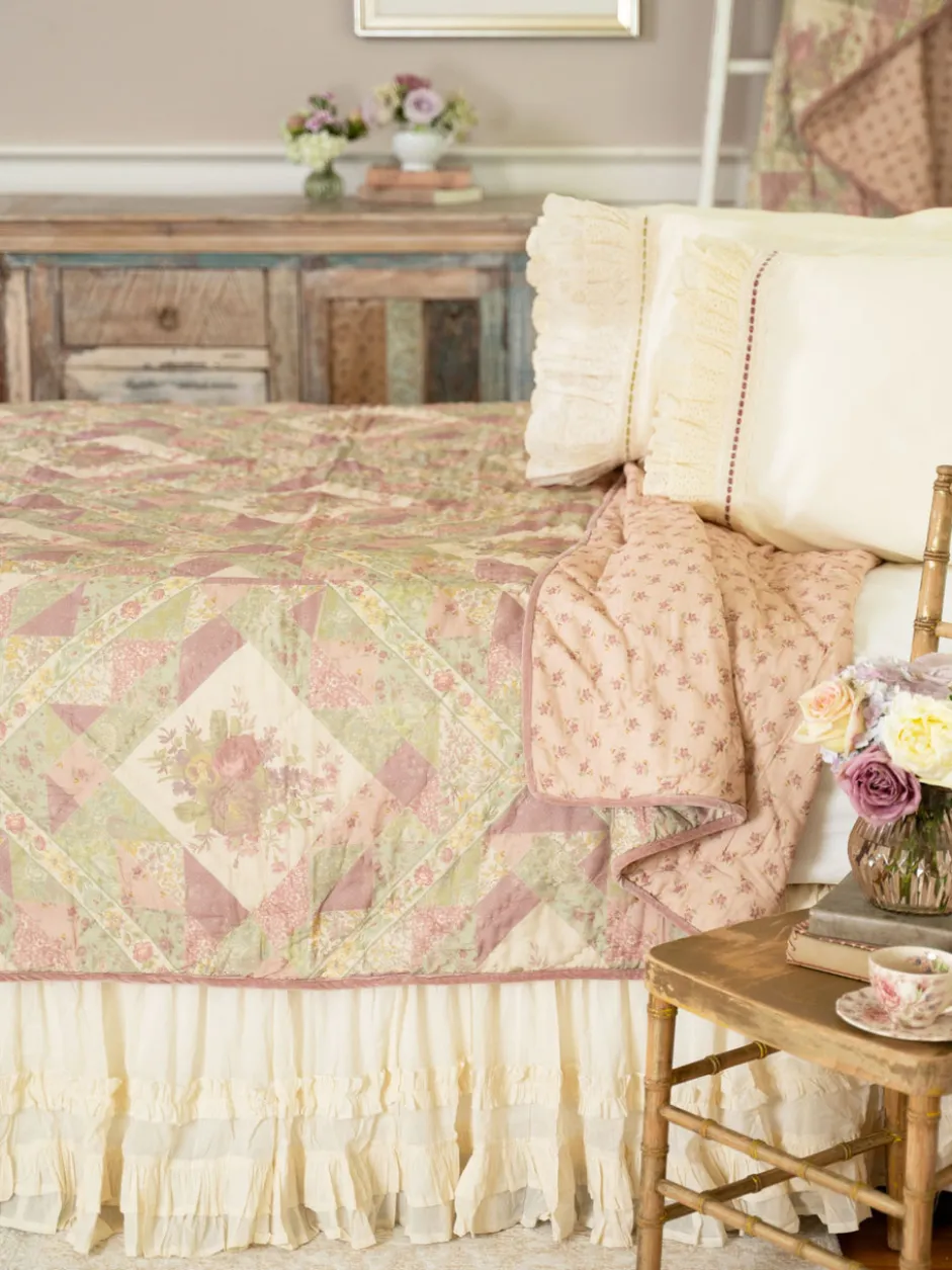 Cottage Patchwork Quilt - Amethyst