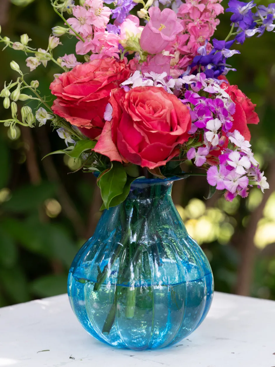 Cottage Vase - Turquoise