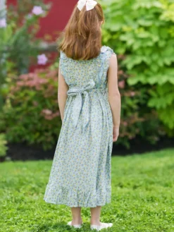 Daphne Kids Dress - Powder Blue